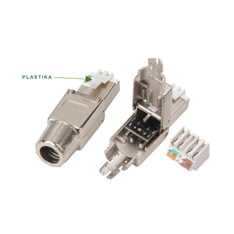 ANSEC Modul RJ-45 STP TLS CAT 6A cena – 3,40 € + PDV