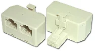 Ostalo UTP adapter 1M / 2Ž - 8P/8C cena – 0,41 € + PDV