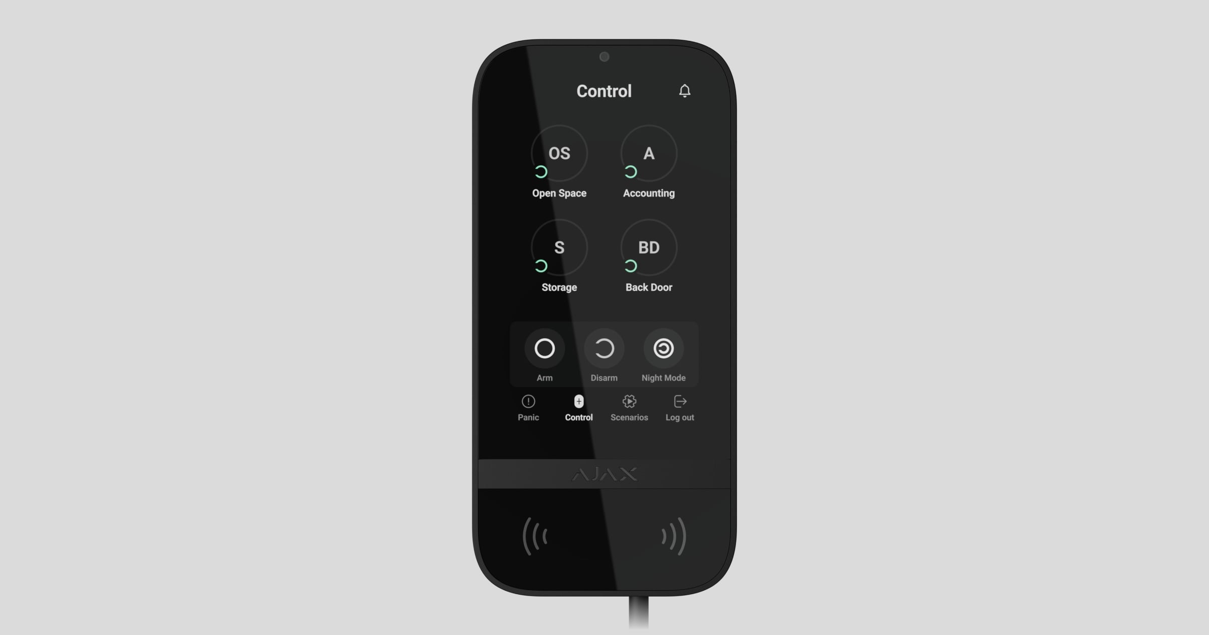 AJAX KeyPad TouchScreen Fibra cena – 359,00 € + PDV